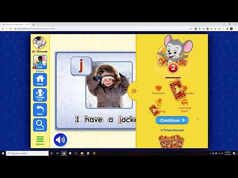 ABCmouse Level 3: Lesson 24 Reading: The Letter J