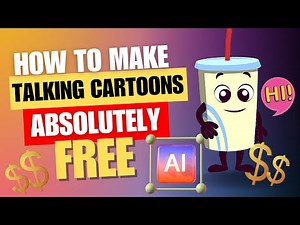 How To Make Talking Cartoons Absolutely FREE using AI