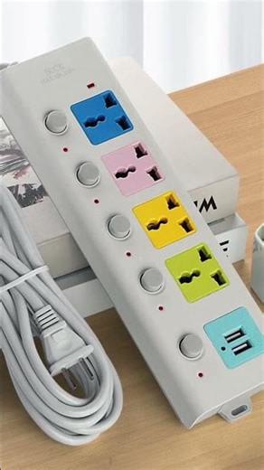 Extension Outlet Socket Plug with Switch Usb Cable Power Supply Power Board Socket Line Equipmen