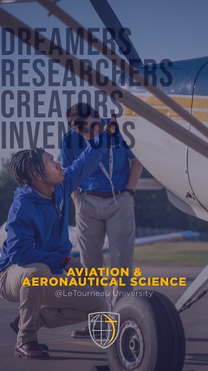 Our summer spotlights have flown by! Speaking of flying, we are highlighting aviation this week and next. Take a look at what makes aviation unique at LeTourneau!✈️ | LeTourneau University