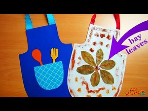 How to make Paper Kitchen Aprons? | Chef Apron | Cookie Costume | Apron Making | Easy Crafts | DIY