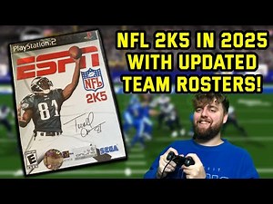 PLAYING NFL 2K5 WITH UPDATED ROSTERS! Madden Ain't Got Nothing on This Classic! #Gaming #Streamer