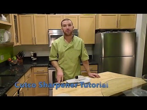 Cutco sharpener tutorial