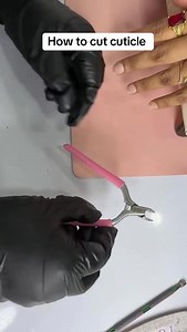 How to cut cuticle? #nailsbymeena0 #nailsbymeena #meenasnailart #nailsinnepal #nailprep #nailart | Meena's Nails Art