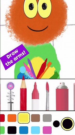 Can YOU Draw a Snoogledorf? | Scribbles and Ink | PBS KIDS Games #Shorts