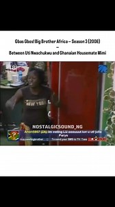 BBA Season 3: After 33 days in the Big Brother Africa house, with evictions looming, tensions were rising among the housemates, erupting in a tense exchange between 25-year-old Nigerian representative Uti Nwachukwu and Ghanaian housemate Mimi. . Uti became the third evictee on 5 October 2008 (Day 42). Despite this early exit, he made a comeback in 2010 for Big Brother Africa 5: All-Stars, lasting 91 days and ultimately winning by defeating Munya Chidzonga in a close final vote of 8 to 7. Across 