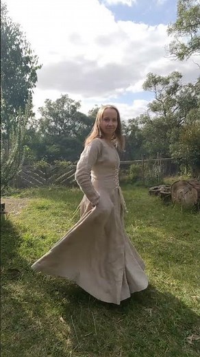 ZERO WASTE medieval kirtle - updated pattern