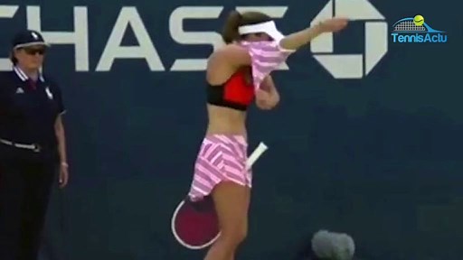 US Open 2018 - Alizé Cornet et son haut enlevé sur le court : "J'ai fait changer la règle"