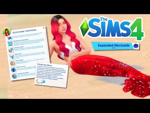 AS SEREIAS DO THE SIMS 4 FORAM COMPLETAMENTE MUDADAS! (Mod Sereias expandidas ilhas tropicais)