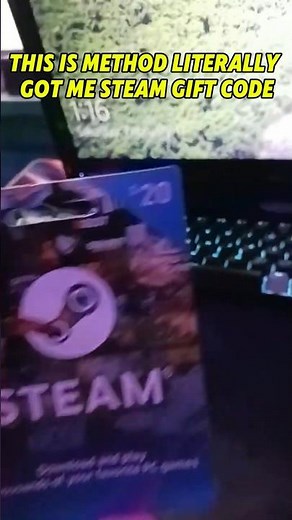 A NEW WAY TO GET FREE STEAM GIFT CODE!