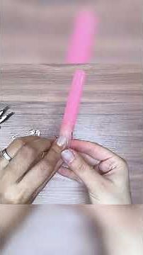 💍 DIY Heart Ring with Safety Pin ✨ | Handmade Jewelry Tutorial 🔥 #diy #diyprojects #craft