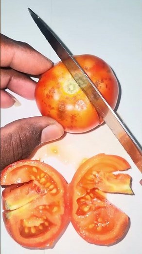 Cutting a tomato properly #tomato cutting skills