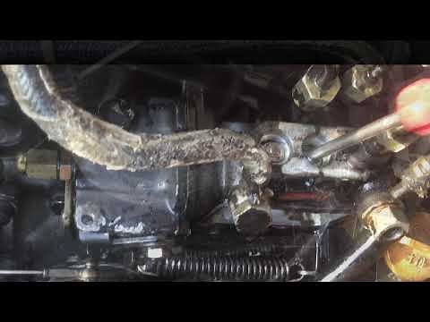 How to fix a stuck Yanmar injection pump. Yanmar diesel engine won't start. How to remove a stuck...