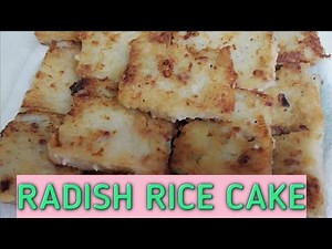How to cook Radish rice cake 蘿蔔年糕 (Chinese recipe)easy | MyMoonStars Tv