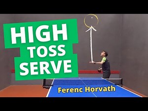 HIGH TOSS SERVE - Your new secret weapon! - Videos For Kids