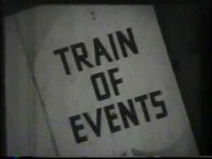 9.5mm sound film - T.9560 "TRAIN OF EVENTS" GB 1937 Ace Cinemagazine