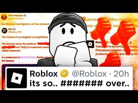 Roblox Is Being Investigated Right Now… its bad