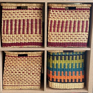 Handwoven Bolga Basket: IKEA Kallax Cube Storage Box - Etsy