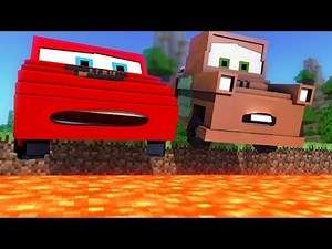 Monster school : "Disney Pixar's Cars in Minecraft 2 GAME CHALLENGE " - Animation Minecraft Cars 3