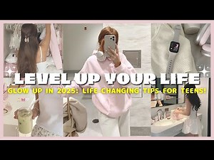 How to Glow Up in 2025 and Become Your Best Self || Motivational Guide 🌷