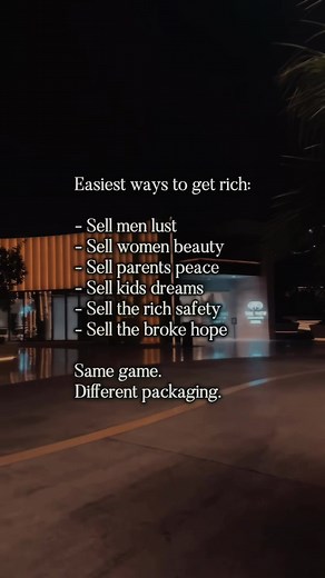 The truth about money most people don’t want to hear. Every successful business solves a deep desire — attention, beauty, peace, safety, or hope. The product changes, but the psychology stays the same. Once you understand this, you stop guessing and start seeing opportunities everywhere. That’s when everything shifts. Learn what people value. Build around it. Stay consistent. Follow for more business, money, psychology, success mindset, and entrepreneurship content. #makemoney #entrepreneur #min