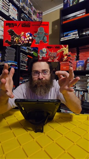 #gaming #videogames #retrogaming #sonicthehedgehog #godzilla #playstation #xbox #nintendo