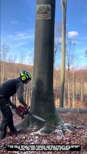 **Precision Tree Felling in Action**