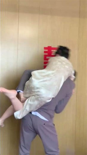 Wedding day turned into a playful battle 😂💥 Bride vs Groom#wedding #love #shorts