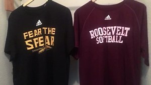 3.1K views · 56 reactions | World Series of Shirts: VOTING RESULTS Final 4 Game 2 of Best of 3 Seminole vs. Roosevelt Watch the video below and see If Roosevelt advances to the Championship or if Seminole wins to tie it at 1-1 and force a game 3 Thursday at 10am Stay Safe! ❤️❤️ | Pete Christy KCBD | Facebook