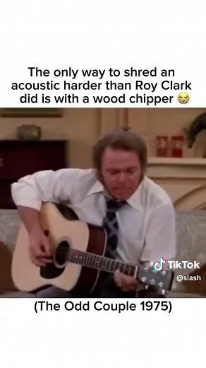 Roy Clark's Legendary Guitar Performance on The Odd Couple