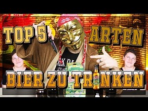 5 ARTEN ein BIER zu TRINKEN | ft. PhantomCrafter