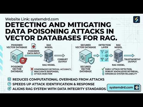 Detecting & Mitigating Data Poisoning Attacks in Vector Databases for RAG | AI Security