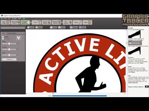Graphic Tracer Professional Explained - Creating Vectors from a Bitmap