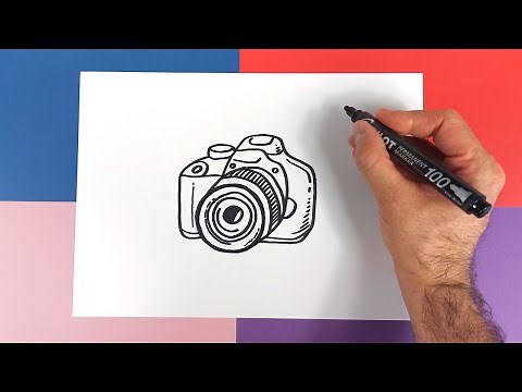 Comment dessiner un appareil photo ?