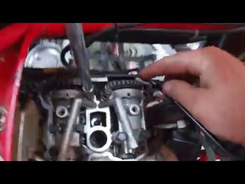 04 yfz450 Tips on how to reshim, use cam chain tensioner, and set timing