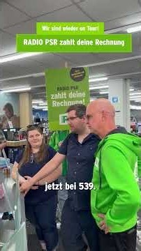 Steffen hat die Kreditkarte gezückt! 😁