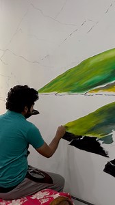 51K views · 1.9K reactions | Sukhen sir er bari wallpainting er prothom din | Soumavo's Creations. 'A part of Art and Soul' | Facebook