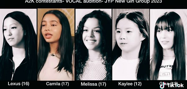 JYP NEW GIRL GROUP SURVIVAL SHOW A2K 2023 (Audition- Part 1) #jypnewgirlgroup #jypaudition #jypentertainment #a2k #american2korea #a2kjyp #a2kjypaudition #a2kjyplexus #a2kjypmelissa #a2kjypkaylee #a2kjypgina #a2kjypcamila #lexusvang #melissa #kayleelee #gina #camila #americanauditions #american2koreakpop #kpop #globalpop #jypxrepublic #A2K #kpopfypシ #kpopviral #fyppppp #kpopvocal #vocal #sing #jypngg