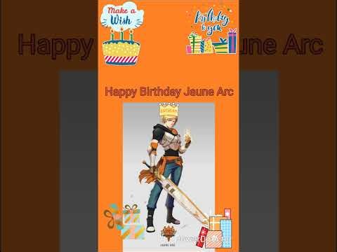 Happy Brithday Jaune Arc 2026