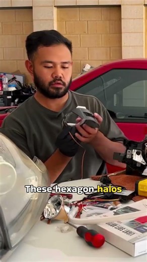 How I built my aggressive 370z headlights 😳 #370z #z34 #jdm #370znismo #nismo #nissan370z #mechanic