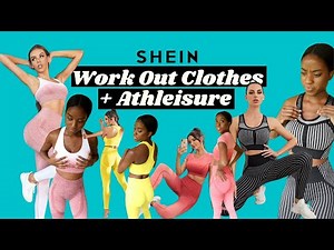 SHEIN Workout Clothes Review & Try-on Haul | Athleisure Outfits | Alo Dupes, Lululemon Dupes
