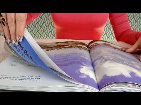 ASMR Glossy Pages & Page Squeezing • Coffee Table Books Relaxation • No Talking