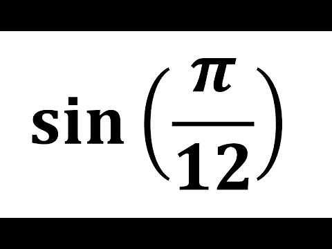 sin(pi/12)