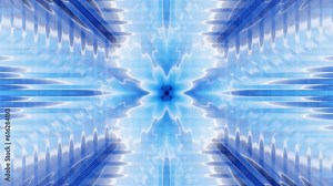 Abstract blue energy light rays loop animation background