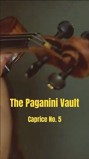 The Paganini Vault Ep. 1 • Caprice No. 5 #thepaganinivault #violinist #paganini #violin #caprice