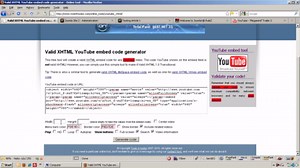 How to insert YouTube Videos inside Joomla Articles and validate your HTML code