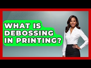 What Is Debossing In Printing? - Conventions Network