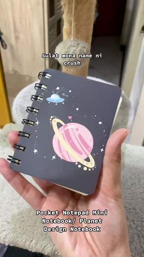 Pocket Notepad Mini Notebook/ Planet Design Notebook #fyp #tiktokbudol #mininotebook