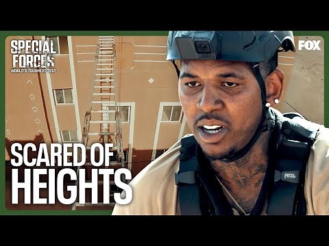 Nick Young BREAKS DOWN Crossing a Ladder 40ft Above the Ground | Special Forces