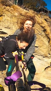 2.7K views · 21 reactions | If someone told you to go jump off a cliff… would you do it? How about if we did? Trust us, you won’t regret it. For freefall without equal this’ll be a heart-pounding highlight of your time in Queenstown. More info here https://www.canyonswing.co.nz/canyon-swing/ | Shotover Canyon Swing | Facebook